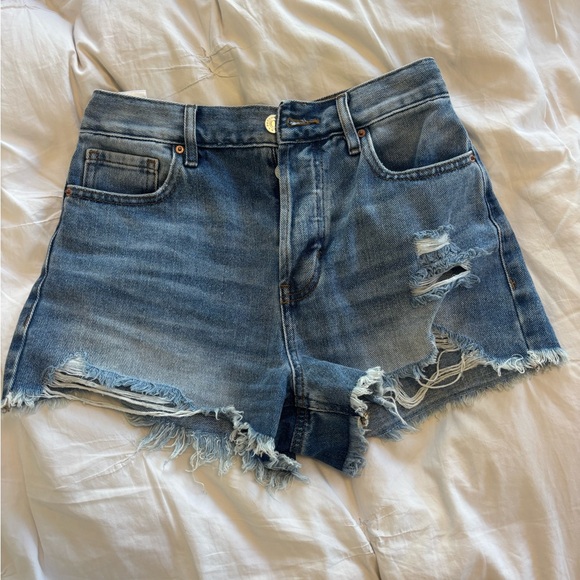 PacSun Pants - PacSun Blue Distressed Jean Shorts
